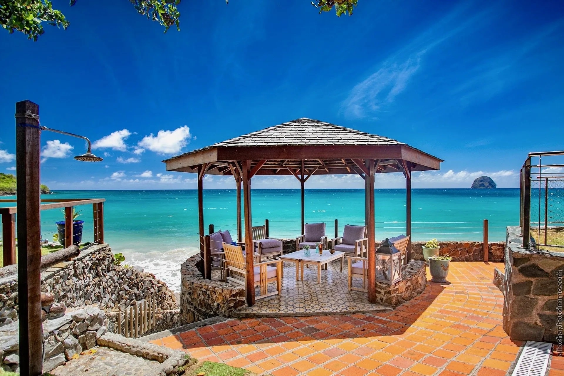 Location Villa de luxe , relaxante, La Sirène du Diamant Martinique