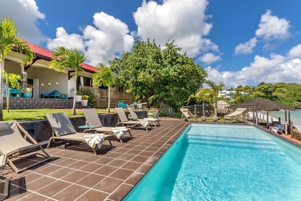 Villa luxe et de charme avec piscine privée-La Sirène du Diamant, vue sur mer, Martinique