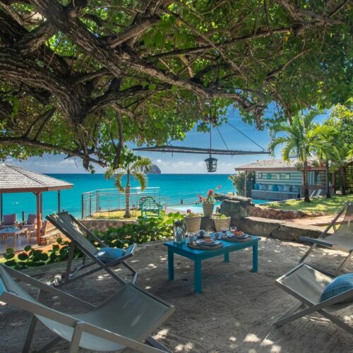Location villa luxe pieds dans l'eau | la Sirène du Diamant, Martinique