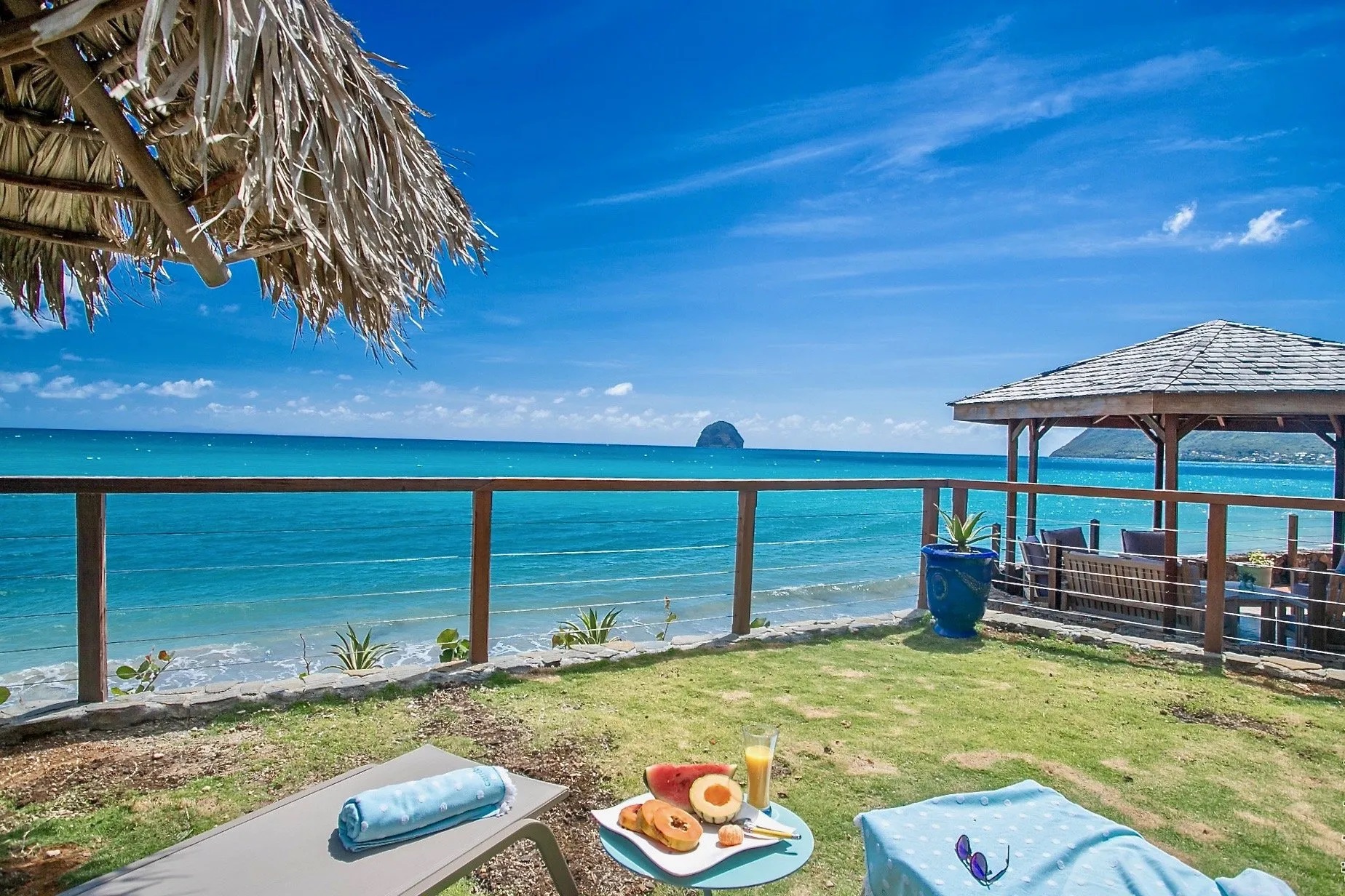 Location Villa luxe, une plage paradisiaque -La Sirène du Diamant Martinique